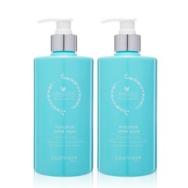 Cheongjeongmiin 히아루론 수퍼 아쿠아 폼클렌징 500g 1+1 대용량 Hyaluron Super Aqua Foam Cleansing 500g 1+1 Large Volume
