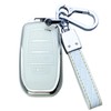 Yuebutor Key Fob Cover Case Compatible with Toyota RAV4 Prime