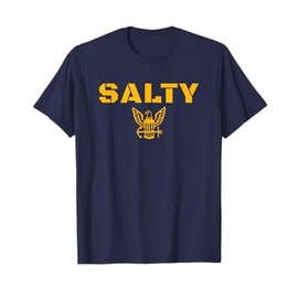 Salty Sailor Funny Veteran T-Shirt