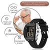 Digital Watches for Elderly Men, Large Face Voice Talking Black