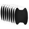 Universal 3D Carbon Fiber Stickers Car Door Handle Paint Scratch