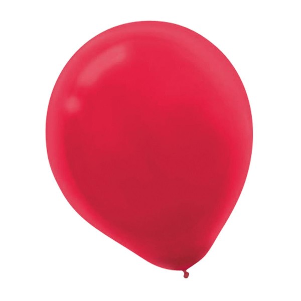Round Latex Balloons - 12" | Apple Red | Pack of 72