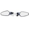 2pcs Motorcycle CNC Handle Aluminum Plane Rear View Side Mirror