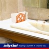 JOLLY CHEF 100 Disposable Hand Towels, Soft and Absorbent Linen