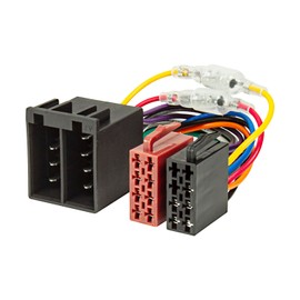 tomzz Audio 2400-039 Car Radio Installation Frame Set 1DIN Metal Slot Frame 182 x 53 mm Depth 45 mm with ISO Cable Removal Key