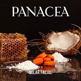 Protector SOLAR FACIAL natural de barrera bloquea los rayos UVA y UVB con tintado mineral. Ingredientes 100% naturales. Contiene óxido de zinc, dióxid