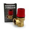 Boiler Safety Pressure Relief Valve 1/2 Inch FXF BSP Presure