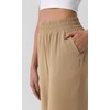 ODODOS Chiffon Flowy Wide Leg Pants for Women Lightweight High