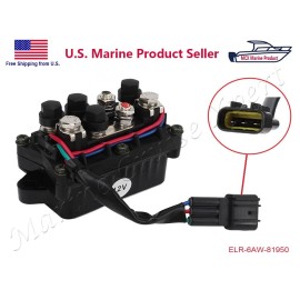 STX Trim Relay Solenoid Yamaha Outboard 200 225 250 275 300 325 350 HP 6AW-81950-00