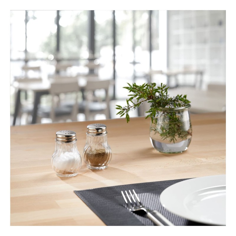 Westmark Salt Shakers, Pack of 12, Capacity: 50 ml each,