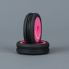 METHOD RC Pre-glued NitraGrip 1/24 Buggy Tires 7mm Hex Pink