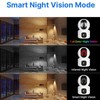 Indoor Camera Dual Lens 2K Full HD Night Vision Two