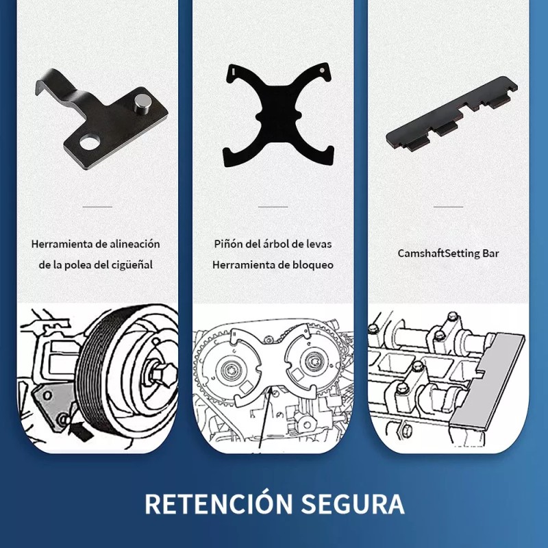 Fixitfast Herramienta De Sincronización P/focus Fiesta Figo Ford 1.6