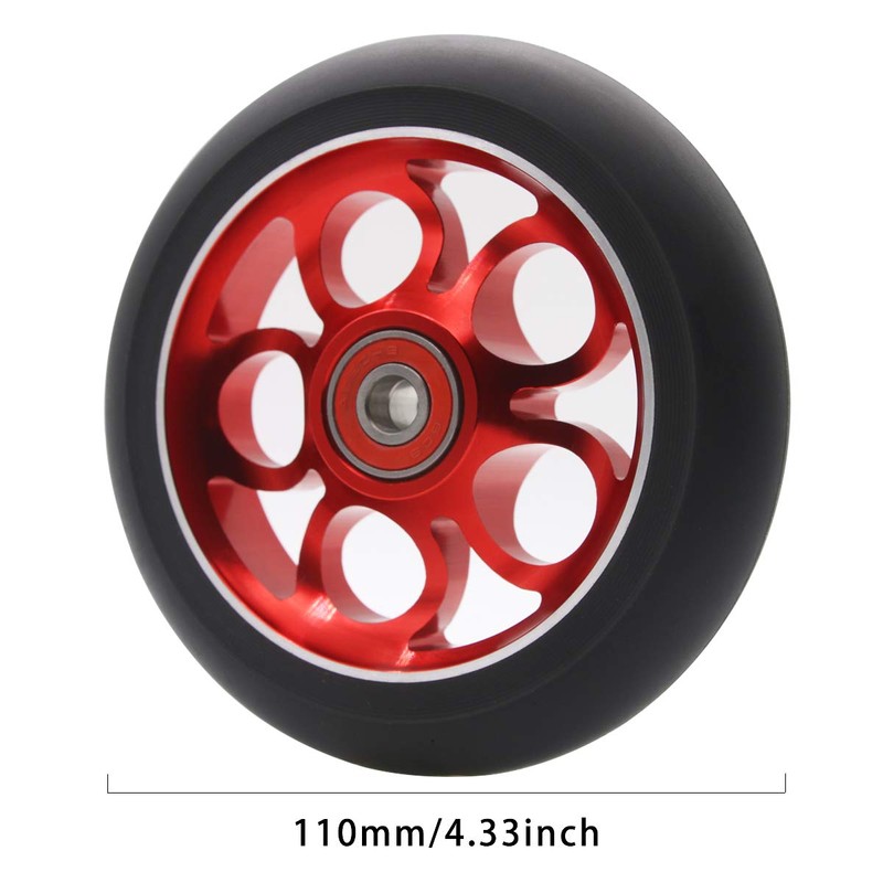 2Pcs Replacement 110 mm Pro Stunt Scooter Wheel with Abec