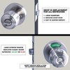 Men or Women Bathroom Privacy Door Knob Lock with Large