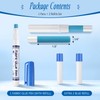 Avenuebool 1 Fabric Glue Pen with 2 Refill, Washable Temporary