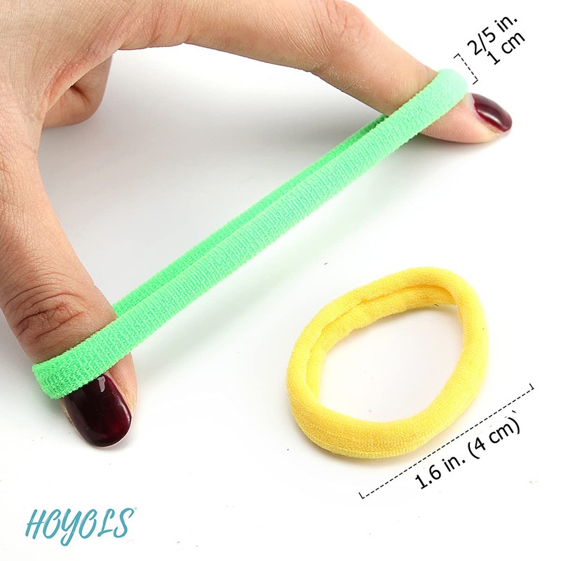 Seamless Hair Band Small Hair Ties Ponytail Holder No Crease