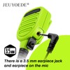JEUYOEDE Waterproof Walkie Talkie Microphone Remote Handheld Radio Mic with