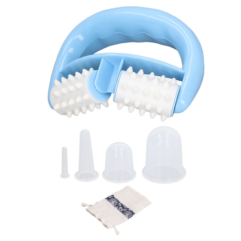 Facial Roller Silicone Cupping Device Detoxification Suction Cupping Cups Wheel