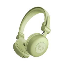 Fresh 'n Rebel Code Core, Bluetooth Headphones, Wireless, 30 hours playing time, With Microphone and Voice Assistant, Volume control and play/pause buttons, Foldable (Wild Green)