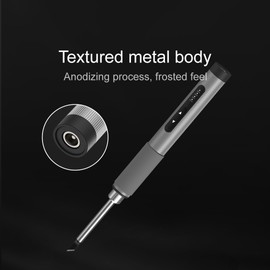 72W Portable Soldering Iron Intelligent Metal Body Electric 300-450℃ Rapid Heating Soldering Pen Temp Calibration Voltage