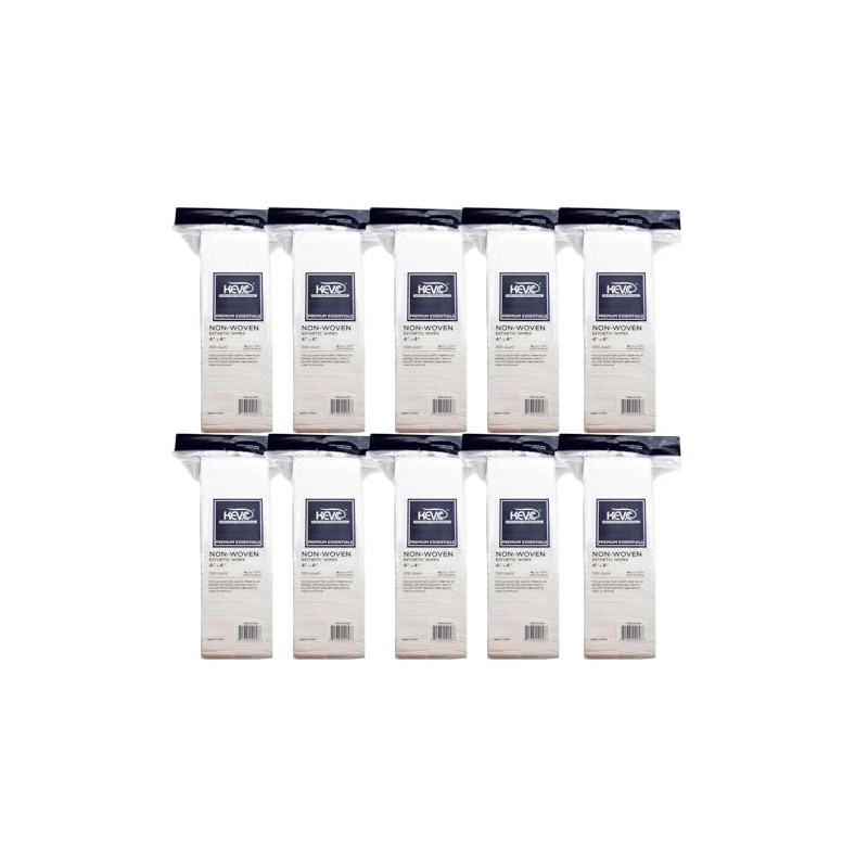 KEV.C SKIN CARE Premium Non Woven Esthetic Wipes 4 x