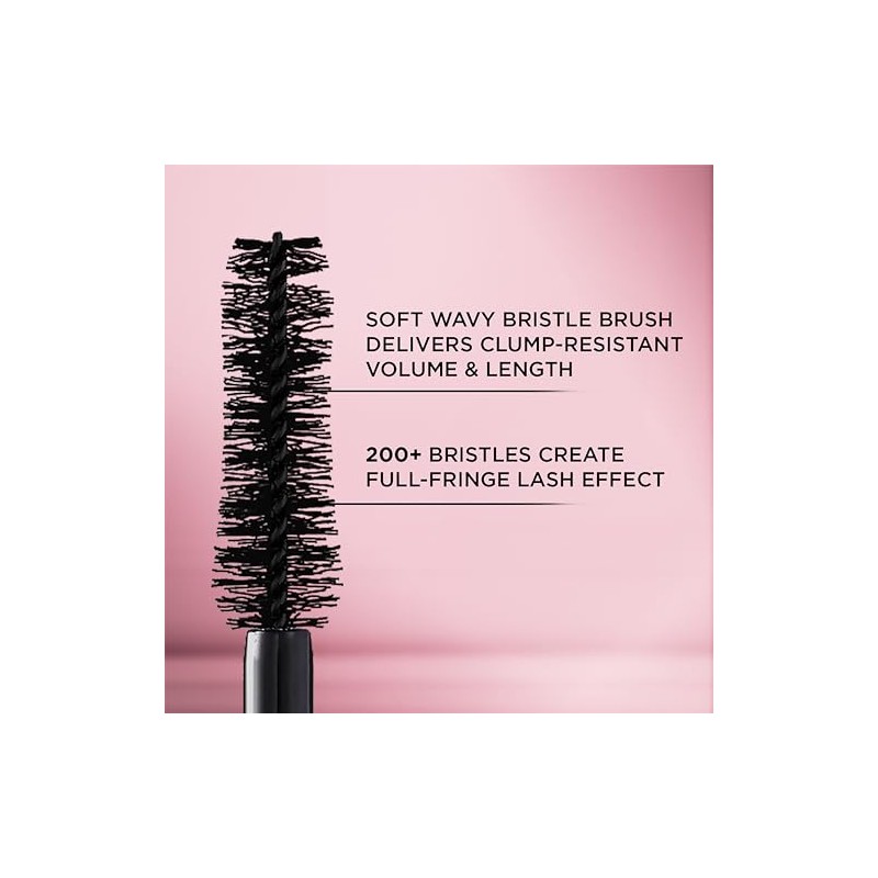 LOreal Paris Makeup Lash Paradise Mascara, Voluptuous Volume, Intense Length,