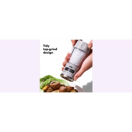 NEW OXO Good Grips Contoured Mess-Free Salt Grinder