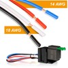 MGI SpeedWare Fused Relay 40A 12vDC 4-Pin SPST with Harness