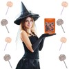 Fruidles Orange & Grape Pumpkin Tattoo Lollipop Suckers Candy, Great