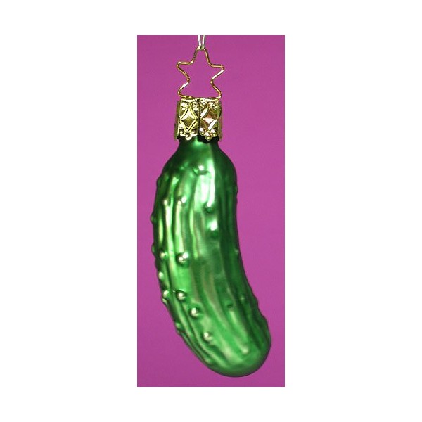 Inge-glas Legend Pickle Ornament Made in Germany