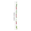 Purpledip 2 Pcs Rose Branch Artificial Flower Garland Replica Wall