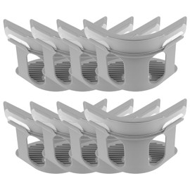 KTCINA Bed Sheet Holder with Lock Strips, 8 Pieces Bed Sheet Corner Fastener Non-Slip Fitted Sheets Corner Holders Lock Beds Cover Holder for All Mattress Protectors, Blankets, Bedding