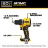 DeWalt DCD794 20V Cordless 1/2" Drill Driver (Tool Only)