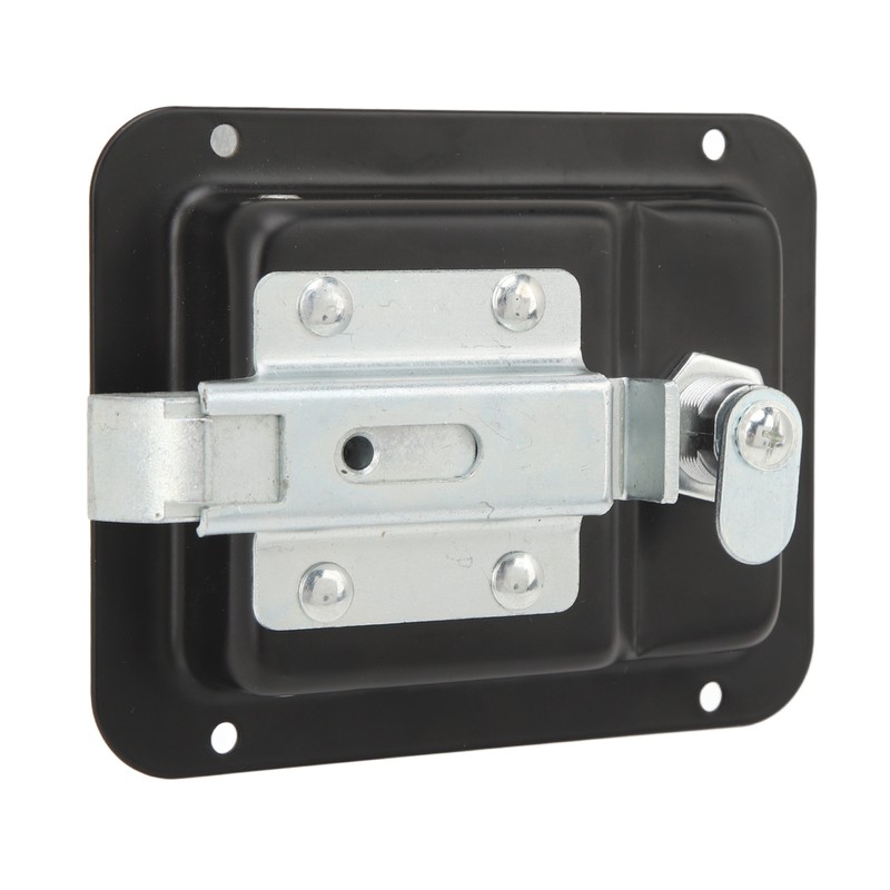 Tool Box Handle Latch with 2 Keys Flush Mount Steel