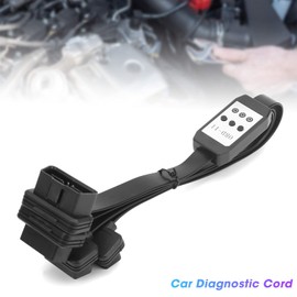 Leapiture zu 3 OBD2 Verlängerung Splitter Kabel Auto Diagnose Verlängerung Kabel 1,57 ft 16Pin Stecker Kabel mit Schalter Auto Diagnose Werkzeug