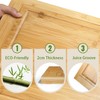 Bamboo Expandable Over The Sink Cutting Board with Juice Groove