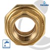 tecuro Straight Angle Fitting Flat Sealing 1 Inch Female /