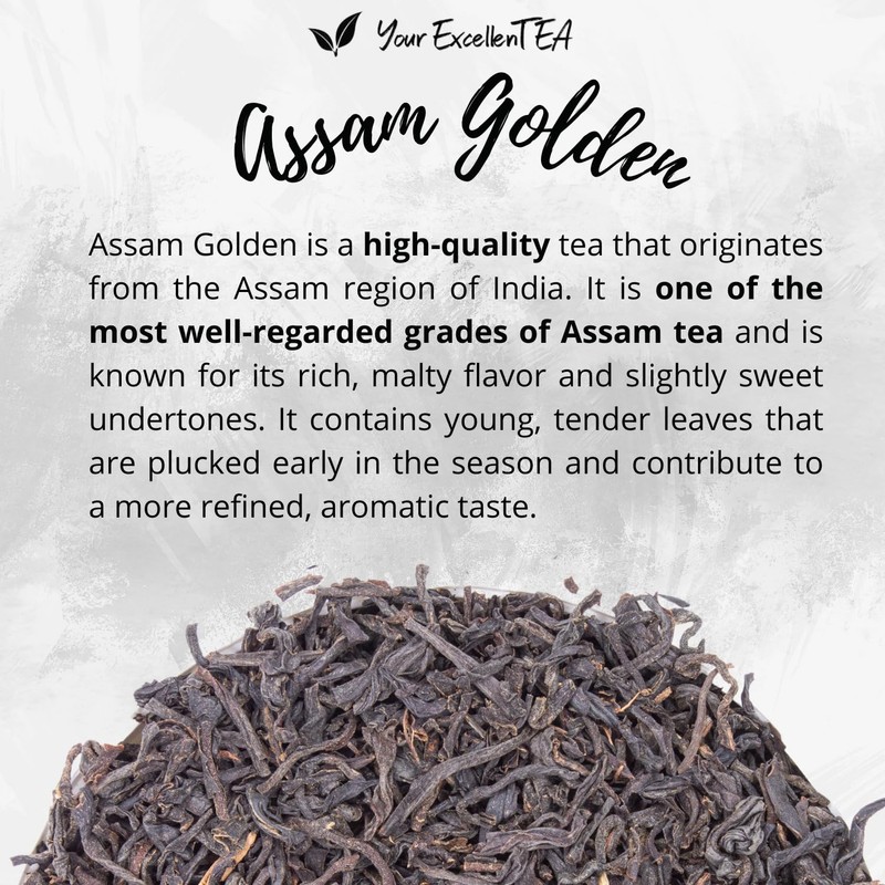 Assam Golden - Black Loose Leaf Tea Second Flush Golden