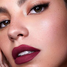 Kaely 2in1 Dark Plum Wine Red Lip Liner & Lipstick Set Kit for Women, DNM Matte Lips Kit with Lip Liner Lip Stains Long Lasting Waterproof 24 Hour Lipstick and Lip Liners Combo Lipliners Pencil 06