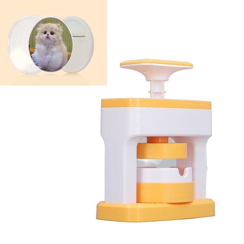 Badge Maker Machine DIY Pin Button Maker Press Machine Badge