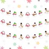 Jollyboom Snowman Party Decorations Banner, 3PCS Snowman Banner Snowflake Bunting