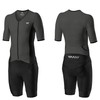 Logas Men‘s Triathlon Suit Trisuit Race Skinsuit Cycling Speed Suit