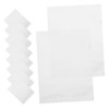 Operitacx 20pcs Paper Sleeves Sheet Protectors Bulk Binder Pockets Paper
