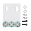 Narrow Plate Auxiliary Wheel Narrow Edge Feeding Wheel Accessory for
