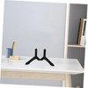 WHAMVOX Sturdy Plastic Tv Stand for White Monitor Tv Legs