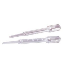 3ML GRADUATED PASTEUR PIPETTE PK5