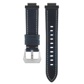 Shangshi Genuine Leather Watch Bands Strap For Casio G-SHOCK GM-2100 GA-2100 GA-2110 GA-B2100 GM-5600 GM-6900 GM-2140GEM (silver light brown)