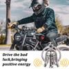 Lollanda 2Pcs Motorcycle Guardian Bell for Motorcycles, Angel Guardian Riding