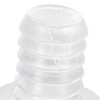 Baluue 100pcs Furniture Edge Bumpers Round Rubber Door Stopper Glass